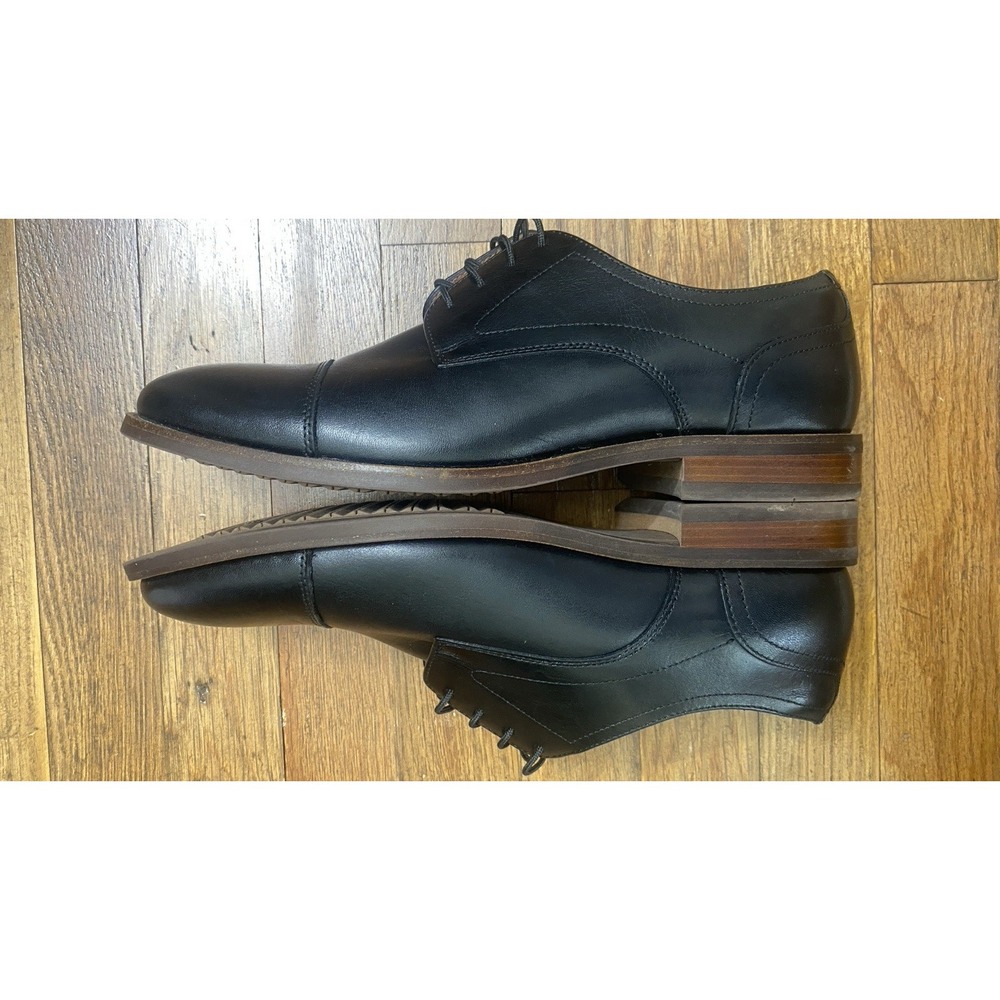 Florsheim Surge Cap Toe Oxford Mens Black Dress‎ Career Business Shoe Size 9M - Picture 2 of 10